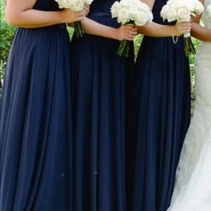 Navy Bridesmaids Dress
